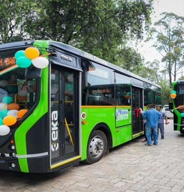 Shillong Rolls Out First E-Buses As Conrad Sangma Pushes Green Transit