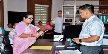 BJP Locks Rajya Sabha Seats In Manipur, Arunachal As Sharda Devi, Tagak File