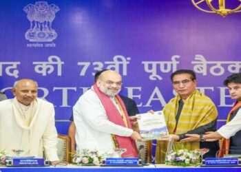 Amit Shah Chairs NEC Plenary In Shillong, Pushes Rising Northeast Agenda