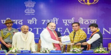 Amit Shah Chairs NEC Plenary In Shillong, Pushes Rising Northeast Agenda