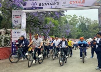 Shillong Rides With Mandaviya As Fit India Marks 76th ‘Sundays On Cycle’