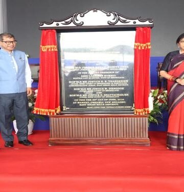 Foundation Laid for New East Khasi Hills Court Complex