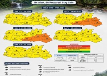 State Braces For Five Days Of Thunder, Heavy Rain