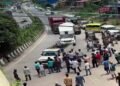 Jorabat blockade enters Day 2, Guwahati-Shillong road choke