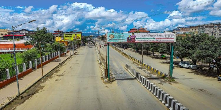 Imphal Valley Paralysed On Day 2 Of 48-Hour Bandh For NRC