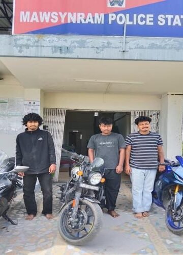 Mawsynram Police Bust Inter-State Bike Theft Gang