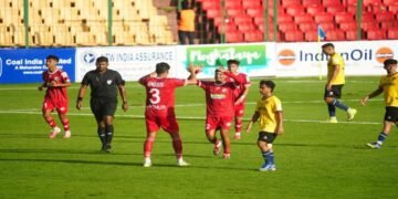 Sana Stars as Lajong Smash Mumbay 5-0 to Top Group E