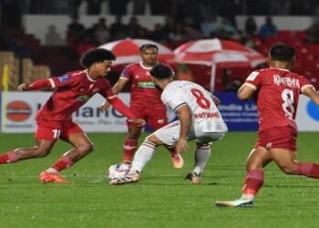 Ajaraie Treble Fires NorthEast Into Durand Cup Semis