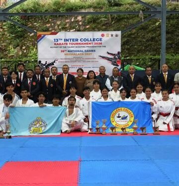 Shillong College Sweeps Karate Meet With 5 Titles