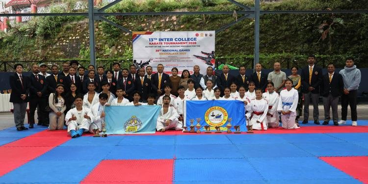 Shillong College Sweeps Karate Meet With 5 Titles