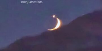 Tonight’s Sky Kiss: Moon Meets Venus Over Shillong