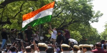 INDIA bloc takes out massive protest against CEC