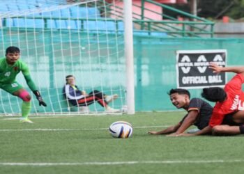 Sawmer Fight Back to Beat Mylliem 2-1