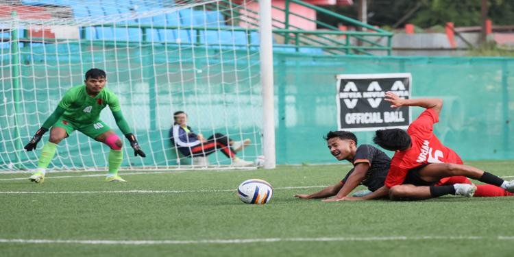 Sawmer Fight Back to Beat Mylliem 2-1